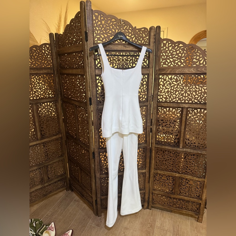 MISHA x REVOLVE Belva Jumpsuit in Ivory - Picture 5 of 5